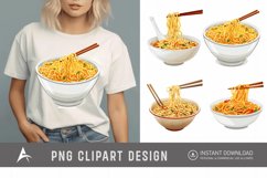 Watercolor Noodles Clipart Product Image 1