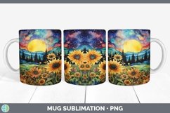 GorgeousWatercolor Mug Wrap design.