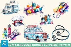 Watercolor Nurse Supplies Clipart Bundle,Watercolor Nurse,commercial license,watercolor clipart,black nurse png,nurse practitioner,emergency nurse,best seller png,medical clipart,nurse clip art,nurse stickers,black nurse clipart,nurse art,watercolor png