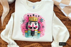 Preppy Watercolor Nutcracker PNG Product Image 3