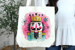 Preppy Watercolor Nutcracker PNG Product Image 6