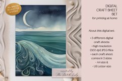 Mermaids Craft Sheets - 3 Printable JPEG File Product Image 4