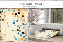 Watercolor old paper printables Product Image 6