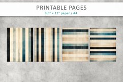 Watercolor junk journal, Watercolor scrapbook paper Product Image 3