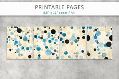 Aged watercolor paper, scrapbook paper Product Image 3