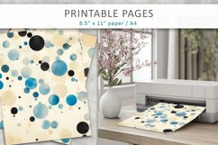 Aged watercolor paper, scrapbook paper Product Image 6