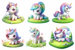Watercolor on the field Sublimation clipart Product Image 2