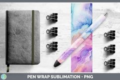 GorgeousWatercolor Pen Wrap design.