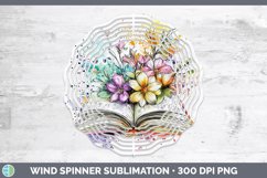 GorgeousWatercolor Wind Spinner design.