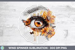 GorgeousWatercolor Wind Spinner design.