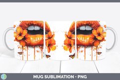 GorgeousWatercolor Mug Wrap design.