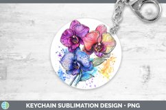 GorgeousWatercolor Keychain design.