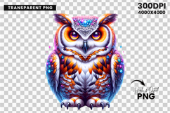 watercolor owl clipart, owl png sublimation, woodland owl design, mystical owl printable, forest owl watercolor, rustic owl clipart, cute owl png art, owl sublimation design, boho owl illustration, owl digital download