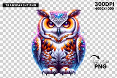watercolor owl clipart, owl png sublimation, woodland owl design, mystical owl printable, forest owl watercolor, rustic owl clipart, cute owl png art, owl sublimation design, boho owl illustration, owl digital download