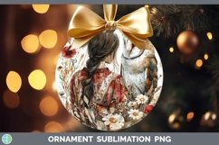 GorgeousWatercolor Ornament design.