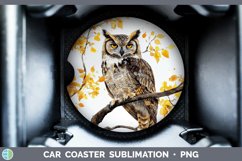 GorgeousWatercolor Car Coaster design.