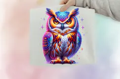 watercolor owl clipart, owl png sublimation, woodland owl design, mystical owl printable, forest owl watercolor, rustic owl clipart, cute owl png art, owl sublimation design, boho owl illustration, owl digital download