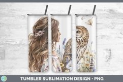 GorgeousWatercolor Tumbler design.