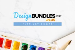 flat lay image of watercolor paint, brush and sketch pad