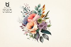 Watercolor Flowers Clipart Bundle Product Image 2