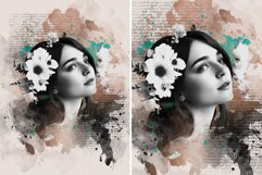 Watercolor painting sketch photo effect Product Image 4