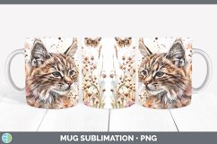 GorgeousWatercolor Mug Wrap design.