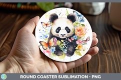 GorgeousWatercolor Round Coaster design.