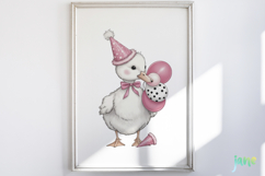 Watercolor Pastel Birthday Clipart Product Image 8