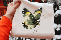 Watercolor Pastel Butterfly Clipart Product Image 2