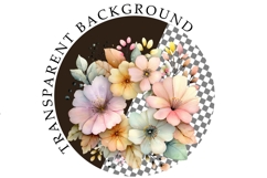 Watercolor Pastel Floral Clipart Product Image 2