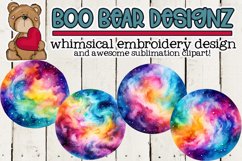 Watercolor Pastel Galaxy Circles Product Image 1