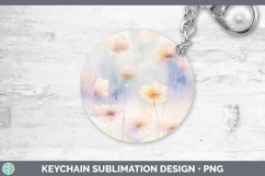 GorgeousWatercolor Keychain design.