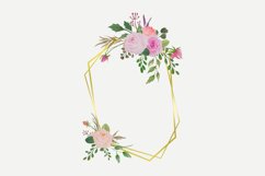 Roses and Greenery - Watercolor Product Image 4