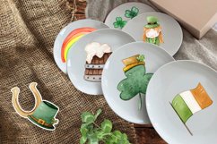 ST Patricks Day Clipart, Watercolor Lucky Day Product Image 5