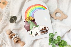 ST Patricks Day Clipart, Watercolor Lucky Day Product Image 6