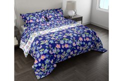 watercolor pattern forget-me-nots