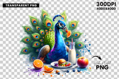 watercolor peacock png, peacock clipart, watercolor bird design, boho peacock art, elegant peacock printable, watercolor feather clipart, peacock sublimation design, nature watercolor animal, peacock illustration png, watercolor animal clipart