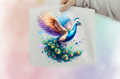 watercolor peacock png, peacock clipart, watercolor bird design, boho peacock art, elegant peacock printable, watercolor feather clipart, peacock sublimation design, nature watercolor animal, peacock illustration png, watercolor animal clipart