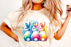 Watercolor Easter Peeps PNG, Easter Bunny PNG, Peeps PNG Product Image 2