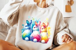 Watercolor Easter Peeps PNG, Easter Bunny PNG, Peeps PNG Product Image 3