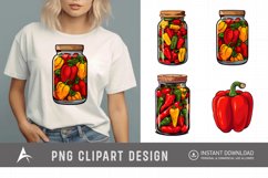 Watercolor Peppers Clipart Product Image 1