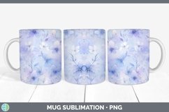 GorgeousWatercolor Mug Wrap design.