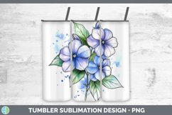 GorgeousWatercolor Tumbler design.