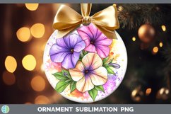 GorgeousWatercolor Ornament design.