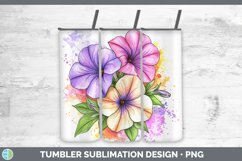 GorgeousWatercolor Tumbler design.