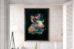 Watercolor Pig Gentlemen Clipart Bundle,Watercolor Pig Clipart Bundle,Farm Animals Clipart,Watercolor Farm,Watercolor Clipart,Farm Animal Png,Horse Clipart,Watercolor Animal,Farm Animal Clip Art,Barn Animals Clipart,Digital Download,red barn,pig clipart,v