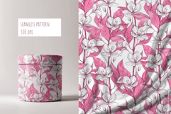 Watercolor Pink Floral Pattern Product Image 2