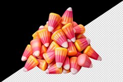 Watercolor Pink Halloween candy corn trick or treat 20 oz tumbler skinny mug wrap clipart t-shirt sublimation printable design