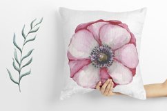 Ranunculus floral watercolor clipart Product Image 5