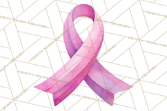 Watercolor Pink Ribbon Clipart, Breast Cancer Awareness PNG Product Image 4